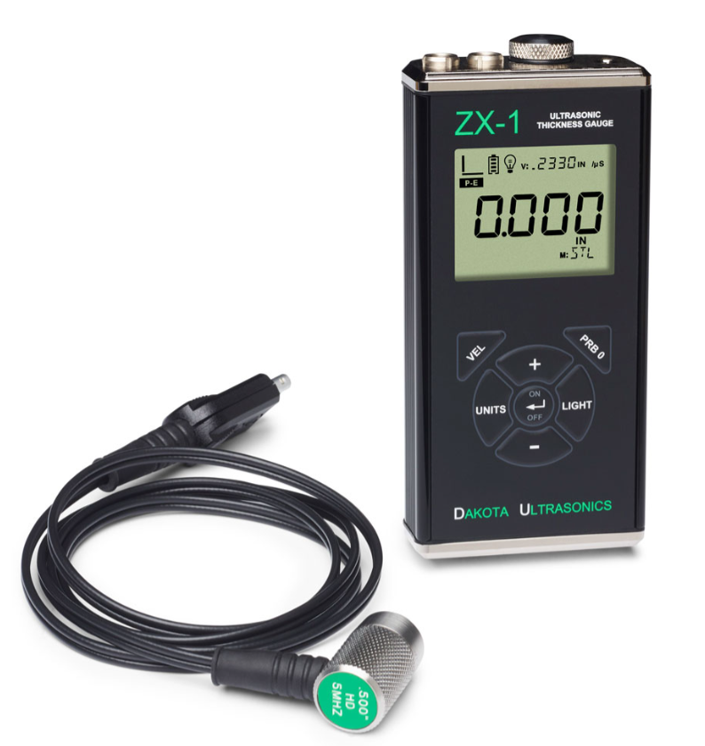 Dakota NDT ZX-1 fixed velocity thickness gauge